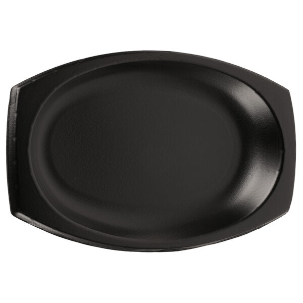 11"  Black Laminated Foam Platter