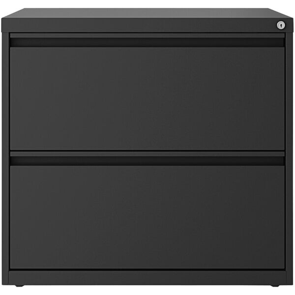 Charcoal Two-Drawer Lateral 101 File Cabinet - 30" x 17 5/8" x 27 3/4"