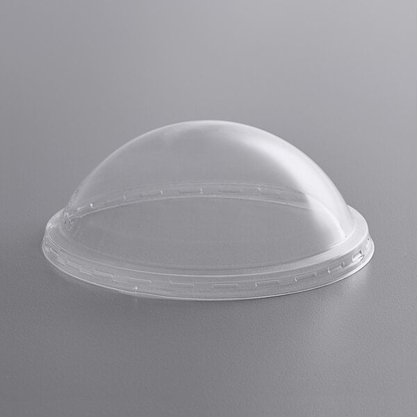 Ultra Clear PET Plastic Round Deli Container Dome Lid