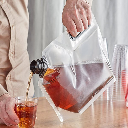 1/2 Gallon Beverage Take Out Bag