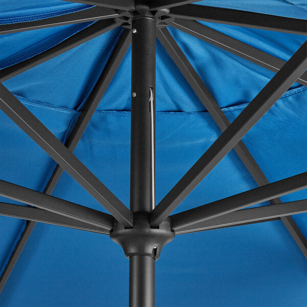 11' Cobalt Crank Lift Aluminum Umbrella