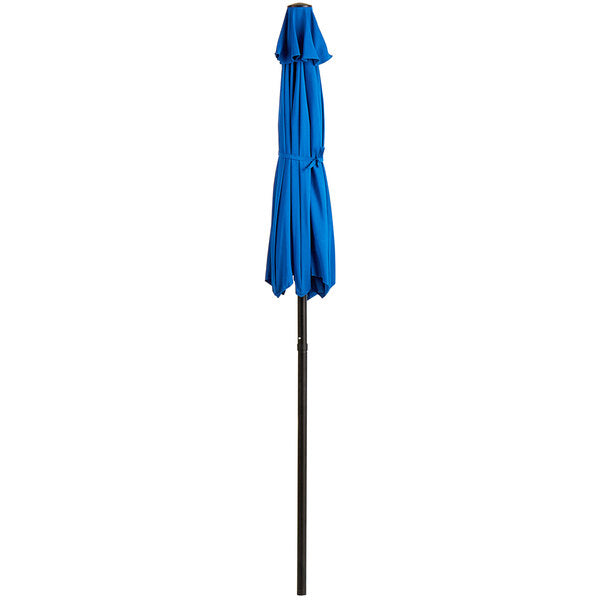 7 1/2' Pacific Blue Push Lift Steel Umbrella