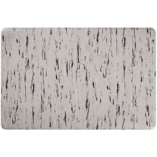 24" x 36" Gray Marble Rectangle Anti-Fatigue Standing Mat