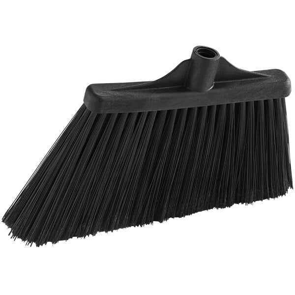 12" Black Flagged Angled Broom Head