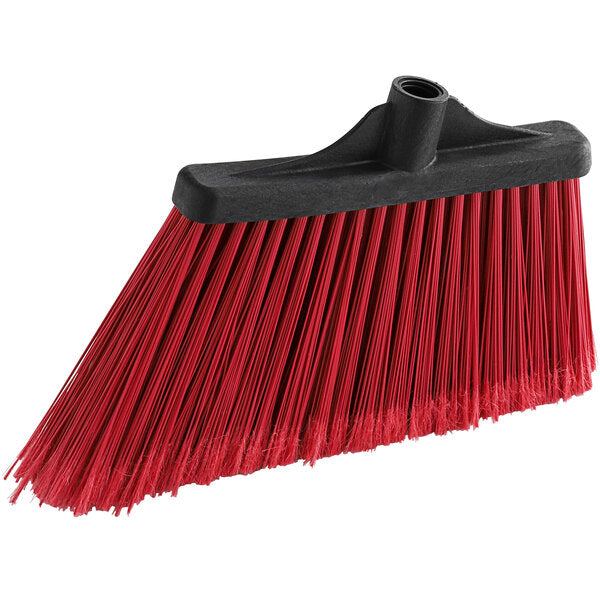 12" Red Flagged Angled Broom Head