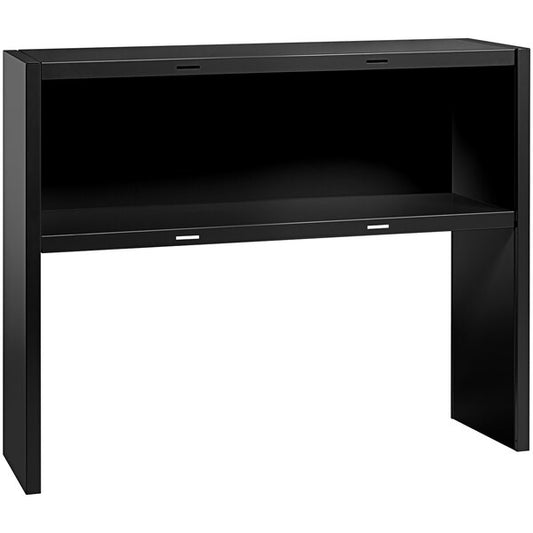 48" x 13 1/2" x 36 1/4" Black Stack-On Storage Kit for Modular Desk