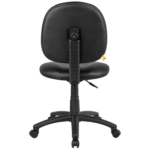 Black Caressoft Diamond Task Chair