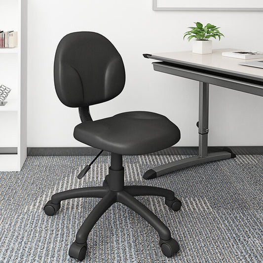 Black Caressoft Diamond Task Chair