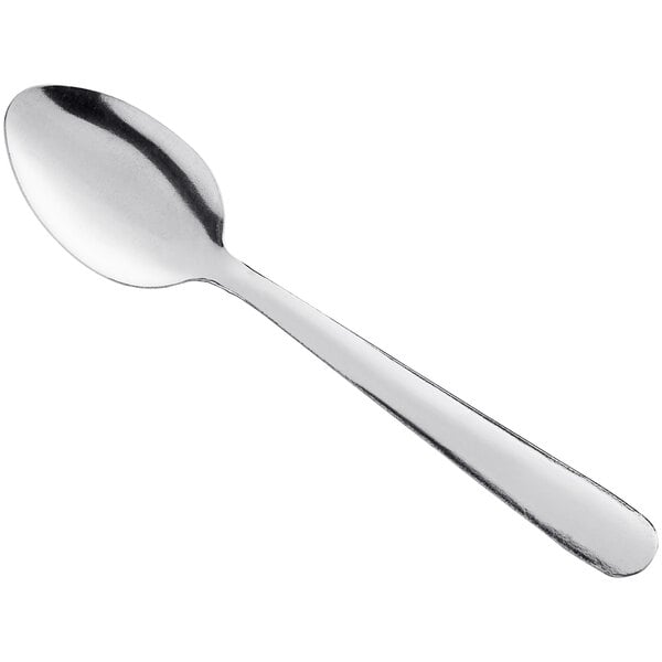 5 7/8" 18/0 Stainless Steel Teaspoon - 12/Case