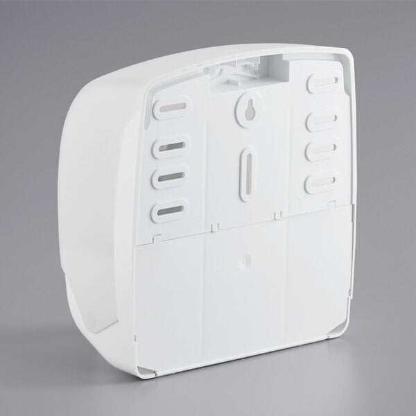 Translucent White Mini Multifold Plastic Paper Towel Dispenser