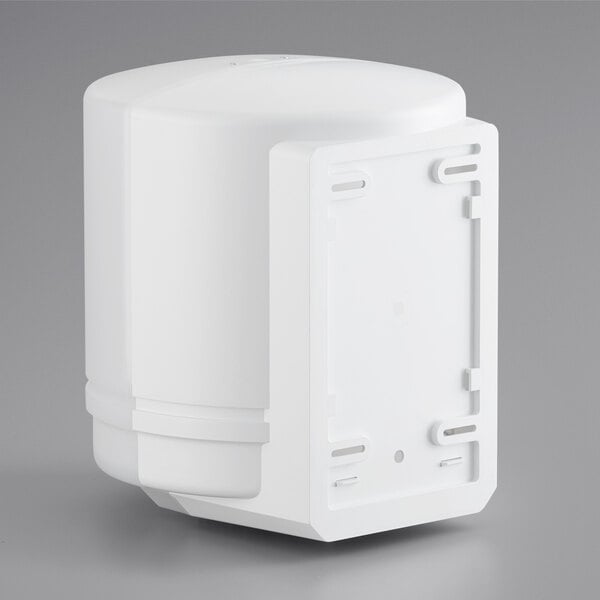 Translucent White Self-Adjusting Center Pull Paper Towel Dispenser