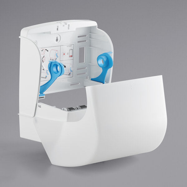 Translucent White Automatic Paper Towel Dispenser with Motion Sensor