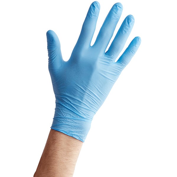 Powder-Free Disposable Exam Grade Nitrile 4 Mil Thick Textured Gloves – Case of 1000 (10 Boxes of 100)