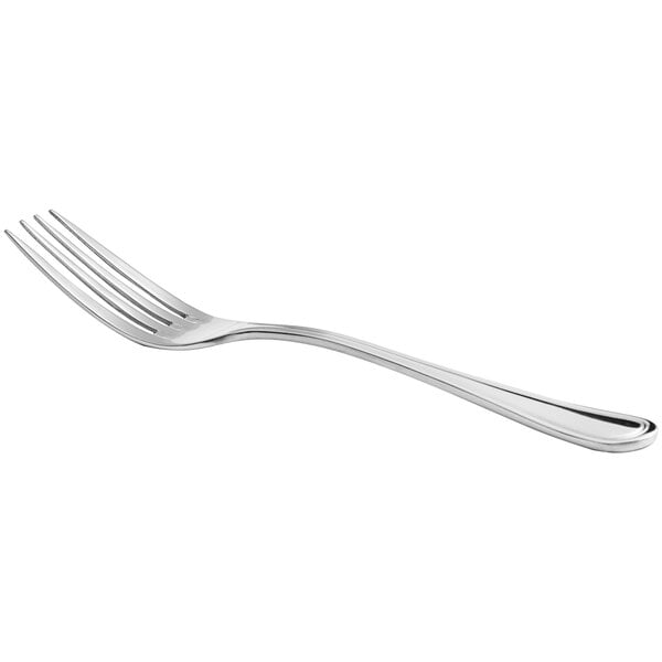 7 1/2" 18/8 Stainless Steel Extra Heavy Weight Dinner Fork - 12/Case