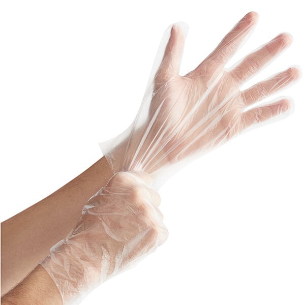 Disposable Poly Gloves - 10000/Case