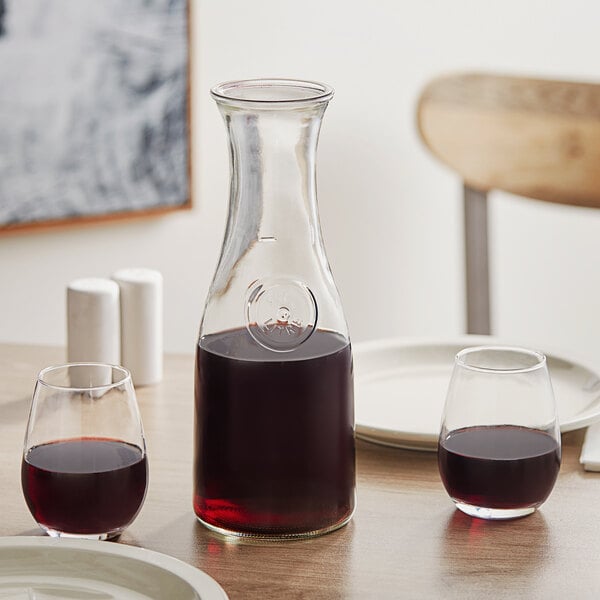 32 oz. Glass Carafe - 12/Case