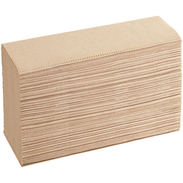 Universal Natural Kraft Multi-Fold Paper Towel - 4000/Case