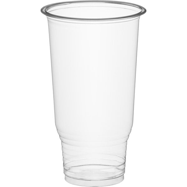 Clear PET Plastic Cold Cup - 32 oz