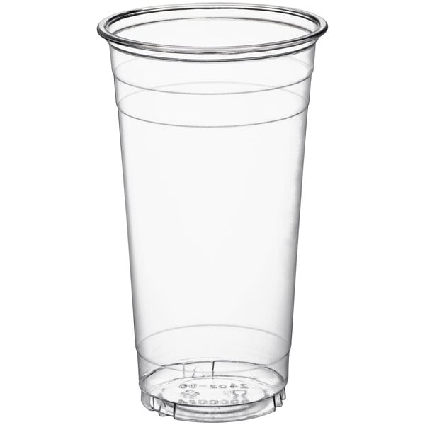 Clear PET Plastic Cold Cup - 24 oz.