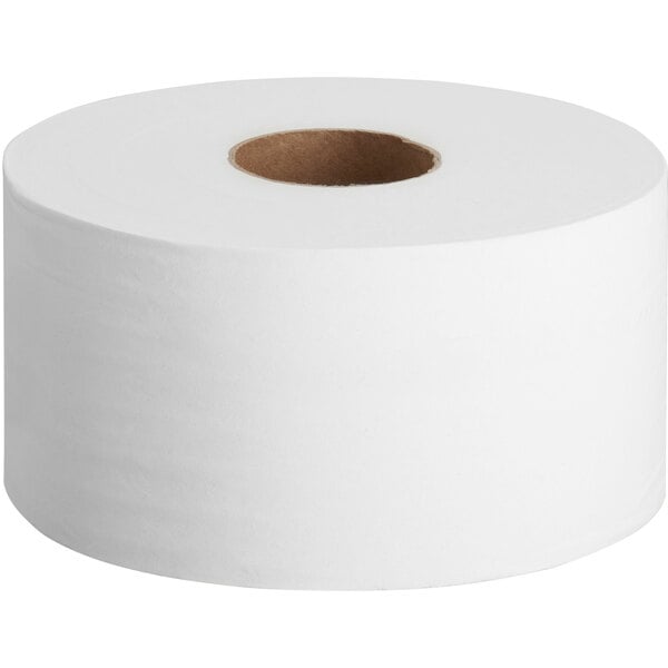 2-Ply 751' Mini Jumbo Toilet Paper Roll - 12/Case