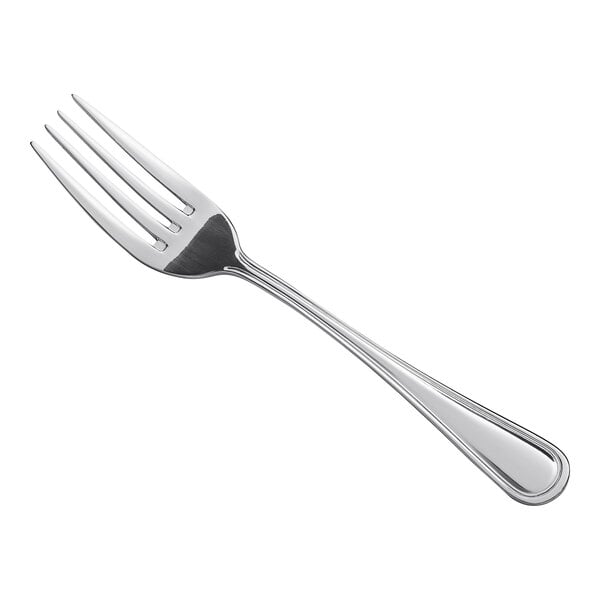 7 1/2" 18/0 Stainless Steel Heavy Weight Dinner Fork - 12/Case