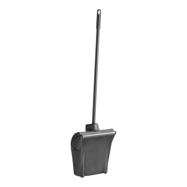 12" Closed-Lid Lobby Dust Pan