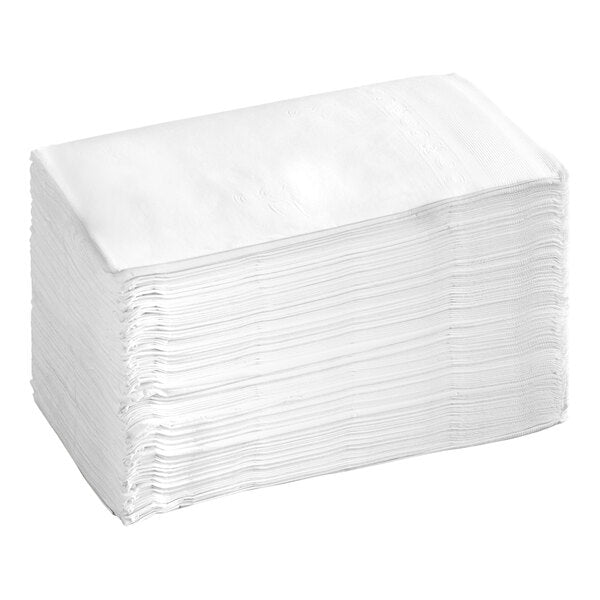 White 2-Ply Dinner Napkin 17" x 15"