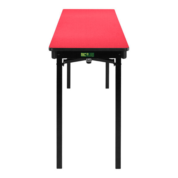 Seating Hollyberry Plywood Folding Table with T-Mold Edge