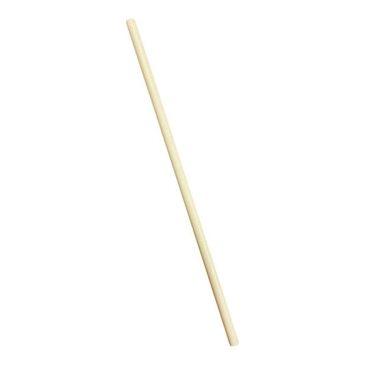 7 3/4" Natural Unwrapped Jumbo Straw