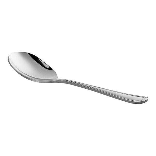 5 1/2" 18/0 Stainless Steel Heavy Weight Bouillon Spoon - 12/Case