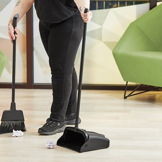 12" Open-Lid Lobby Dust Pan