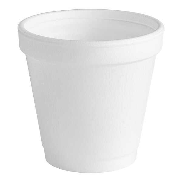 4 oz. White Foam Cup