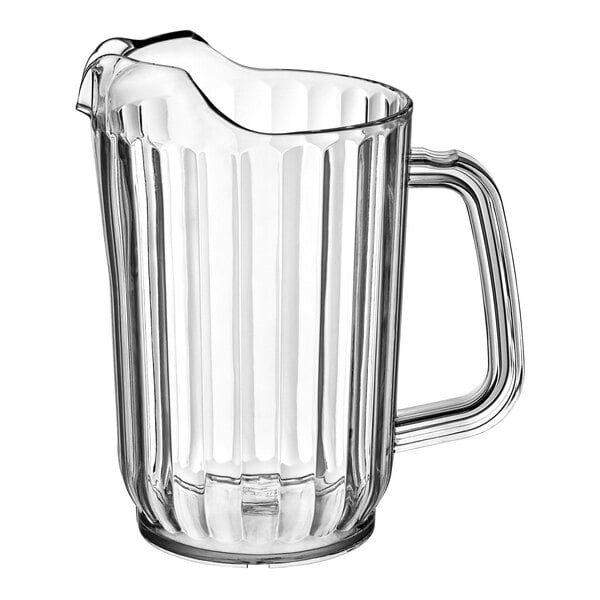 32 oz. Clear SAN Plastic Beverage Pitcher