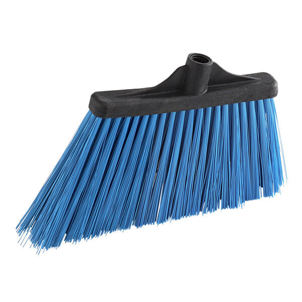 12" Blue Unflagged Angled Broom Head