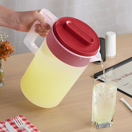 1 Gallon Plastic Pitcher with Multifunction Lid