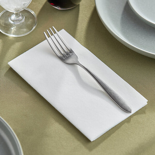 by Choice White Linen-Feel 1/8 Fold