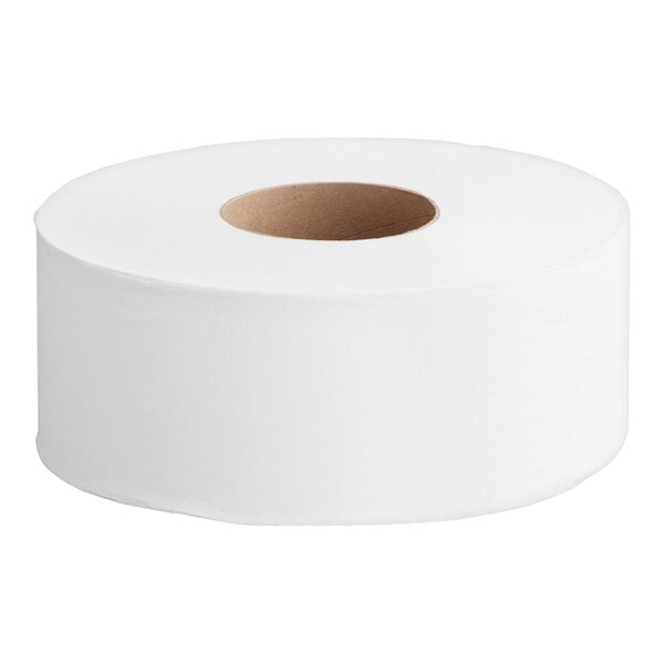 Premium 2-Ply Jumbo 1000' Toilet Paper Roll with 9" Diameter - 12/Case