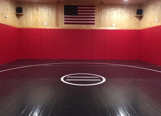 18' X 18' X 1.58" ULTRA SHOCK ROLL-UP WRESTLING MAT