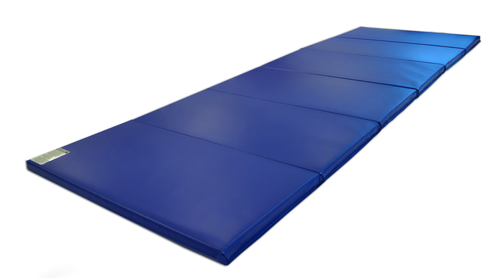 4' X 12'X 2" INTERMEDIATE LEVEL FOLDING GYMNASTICS MAT