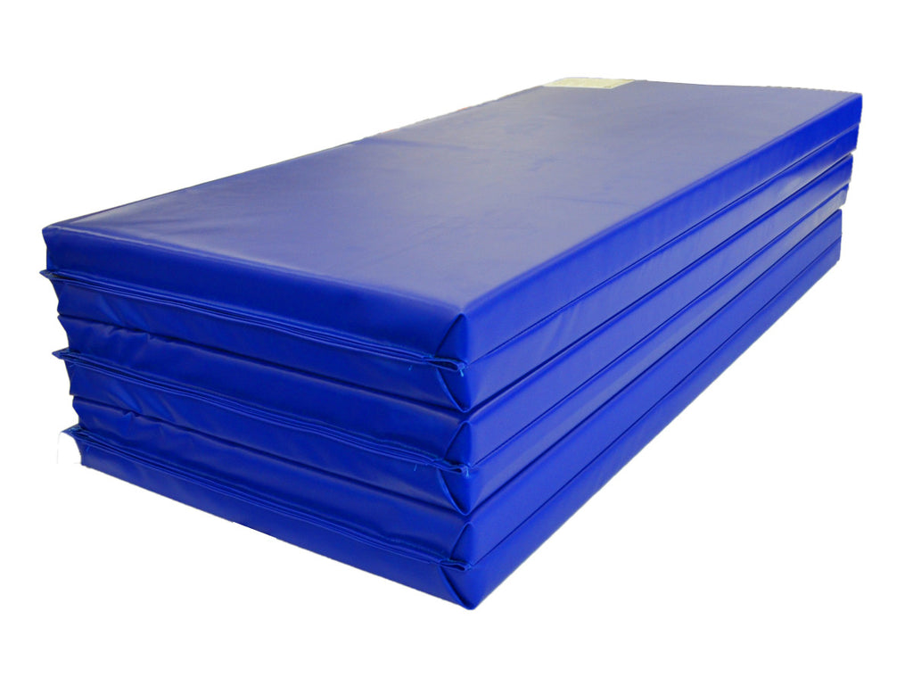 4' X 12'X 2" INTERMEDIATE LEVEL FOLDING GYMNASTICS MAT