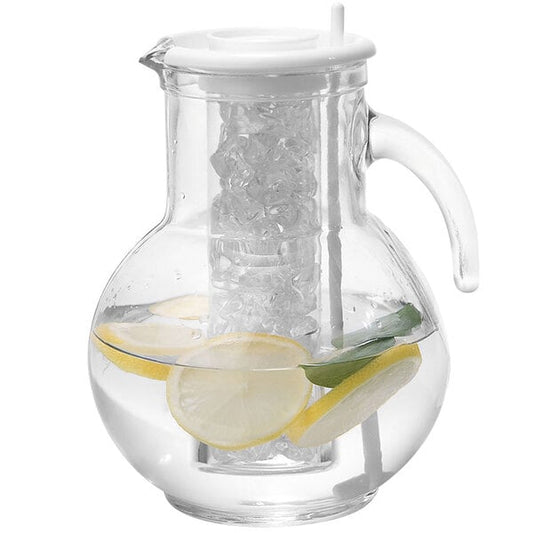 64 oz. Glass Pitcher with Ice Chamber