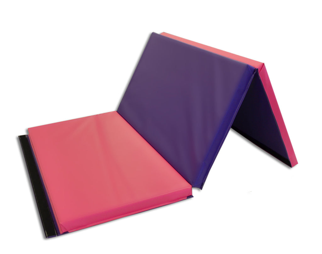 4' X 6' X 2" INTERMEDIATE LEVEL FOLDING GYMNASTIC MAT