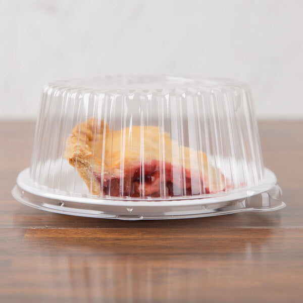 6" Clear Lid for Foam Dinnerware