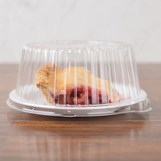 6" Clear Lid for Foam Dinnerware