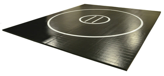 36' X 36' ULTRA SHOCK ROLL-UP WRESTLING MAT