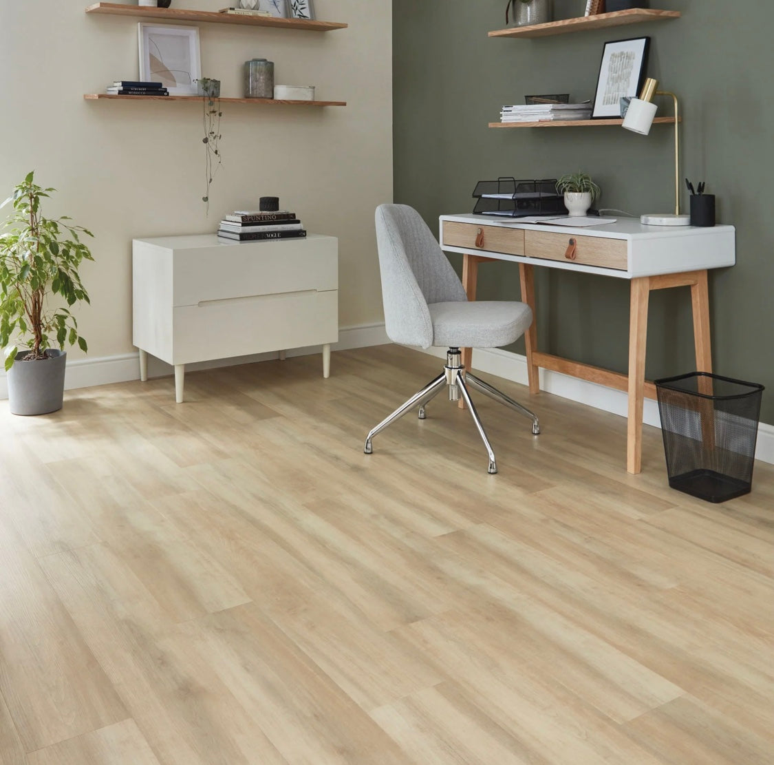 Commercial Floating Vinyl - Millstone Sycamore