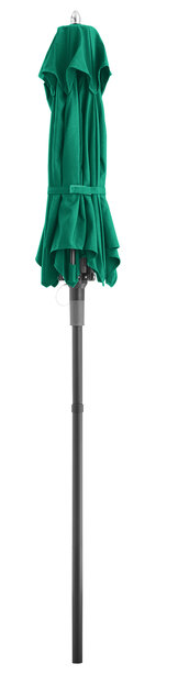 6' Forest Green Push Lift Aluminum Umbrella
