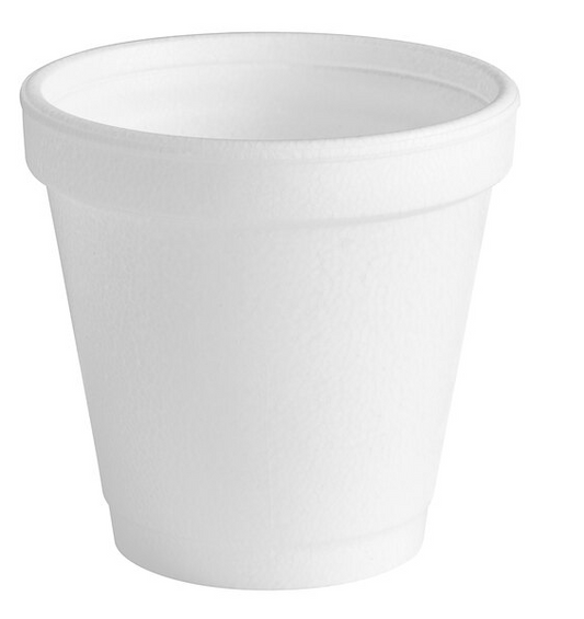 4 oz. White Foam Cup