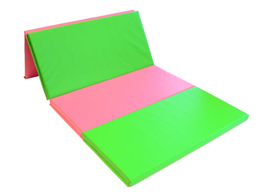 4' X 8' X 2" INTERMEDIATE LEVEL FOLDING GYMNASTICS MAT